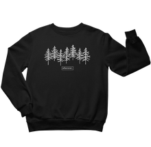 Lade das Bild in den Galerie-Viewer, Wald Premium Sweatshirt Schwarz / Navy