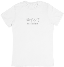 Lade das Bild in den Galerie-Viewer, Free Spirit Premium Organic T-Shirt Weiß