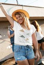 Lade das Bild in den Galerie-Viewer, Destination Unknown Premium Organic T-Shirt Weiß / Schwarz