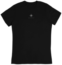 Lade das Bild in den Galerie-Viewer, Kompass Premium Organic T-Shirt Schwarz / Weiß
