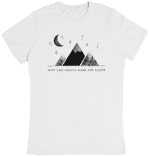 Lade das Bild in den Galerie-Viewer, Night Hiker Premium Organic T-Shirt Weiß
