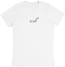 Lade das Bild in den Galerie-Viewer, Bee Happy Premium Organic T-Shirt Gelb / Weiß
