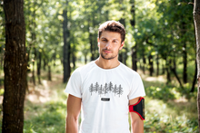 Lade das Bild in den Galerie-Viewer, Wald Premium Organic T-Shirt Weiß
